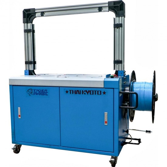 ขายเครื่องแพ็คกล่องอัตโนมัติ นำเข้าเครื่องรัดกล่องอัตโนมัติ Tiger Pack (Auto Strapping Machine)